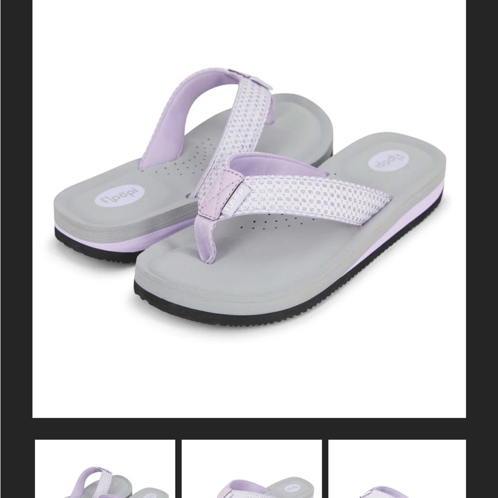 Women’s Floopi Sofia Sparkle, Lavendar, new size 8